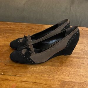 La Sellerie wedge heel shoes size 38.5